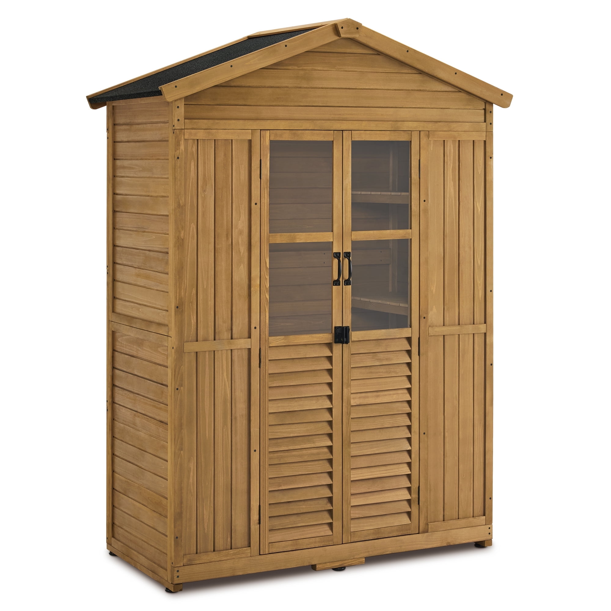 Outdoor Storage Waterproof Outside Storage Shed with 6