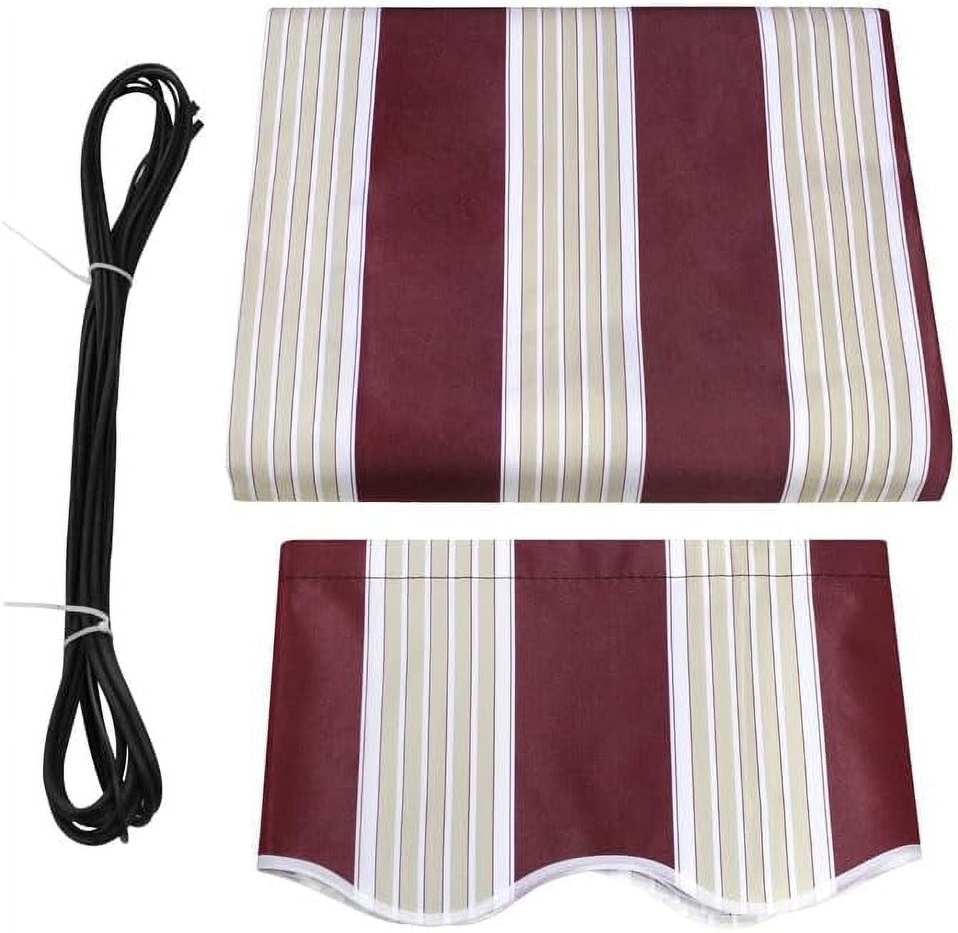 Patio Awning 12x10 Feet Fabric Replacement Sunshade Canopy for