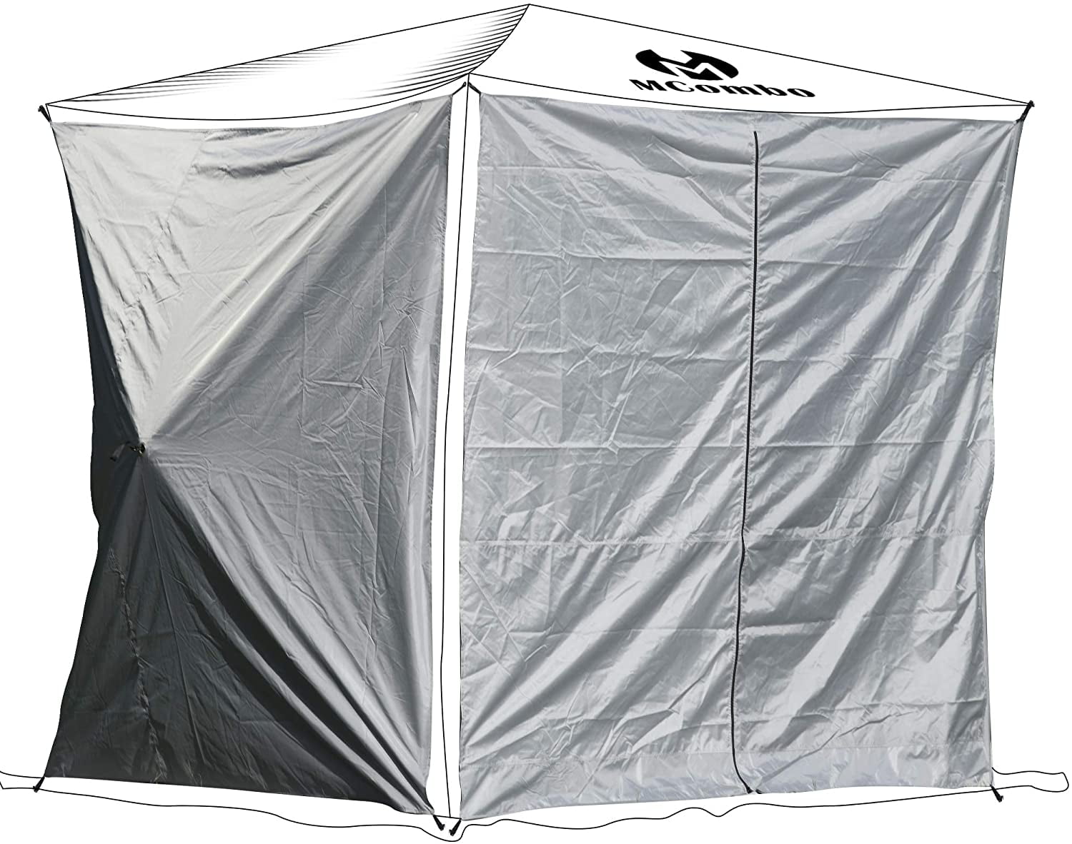 MCombo Portable Gazebo Screen Tent with Wind Panels
