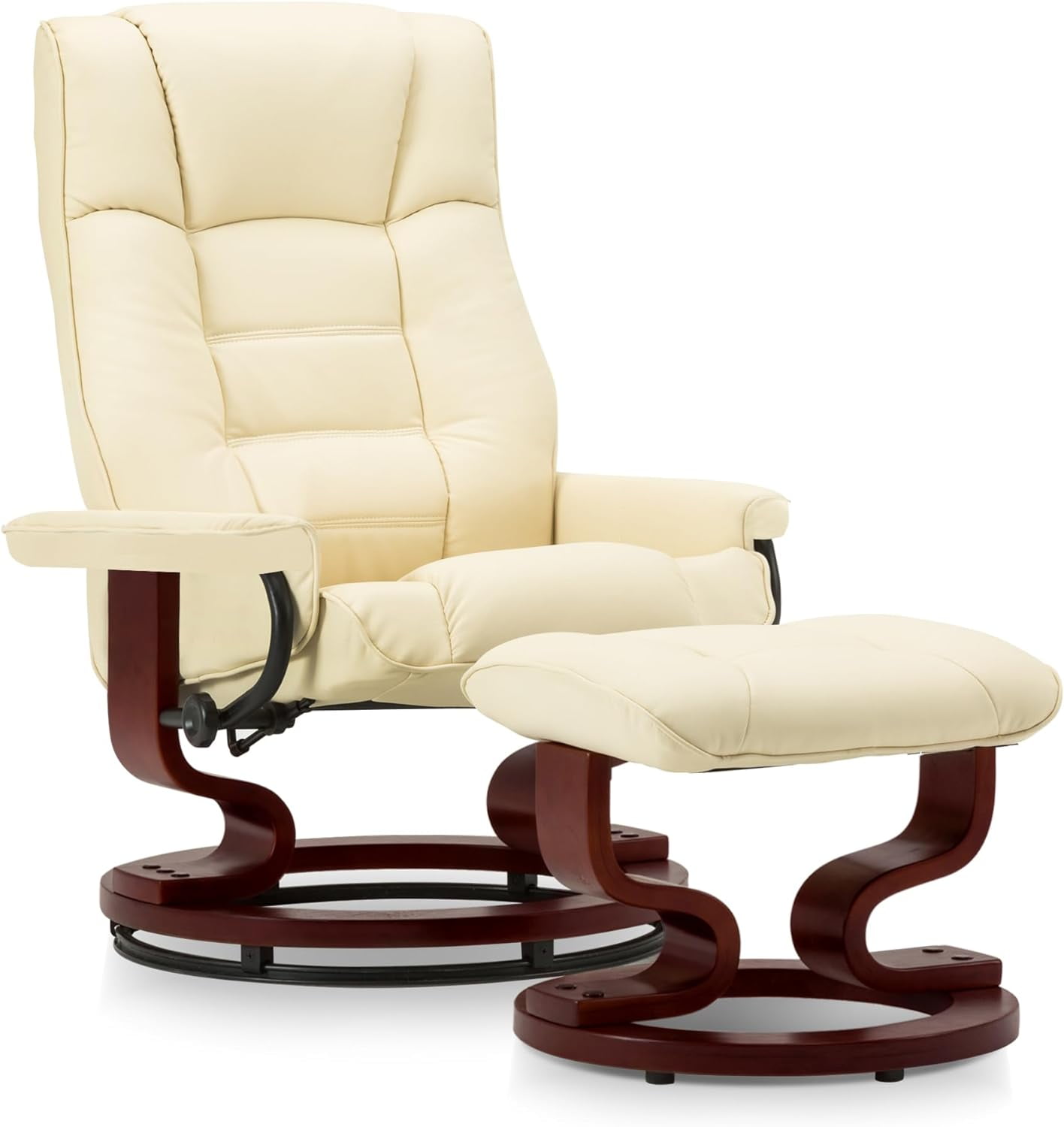 Swivel Recliner with Ottoman, MultiPosition Leisure Office