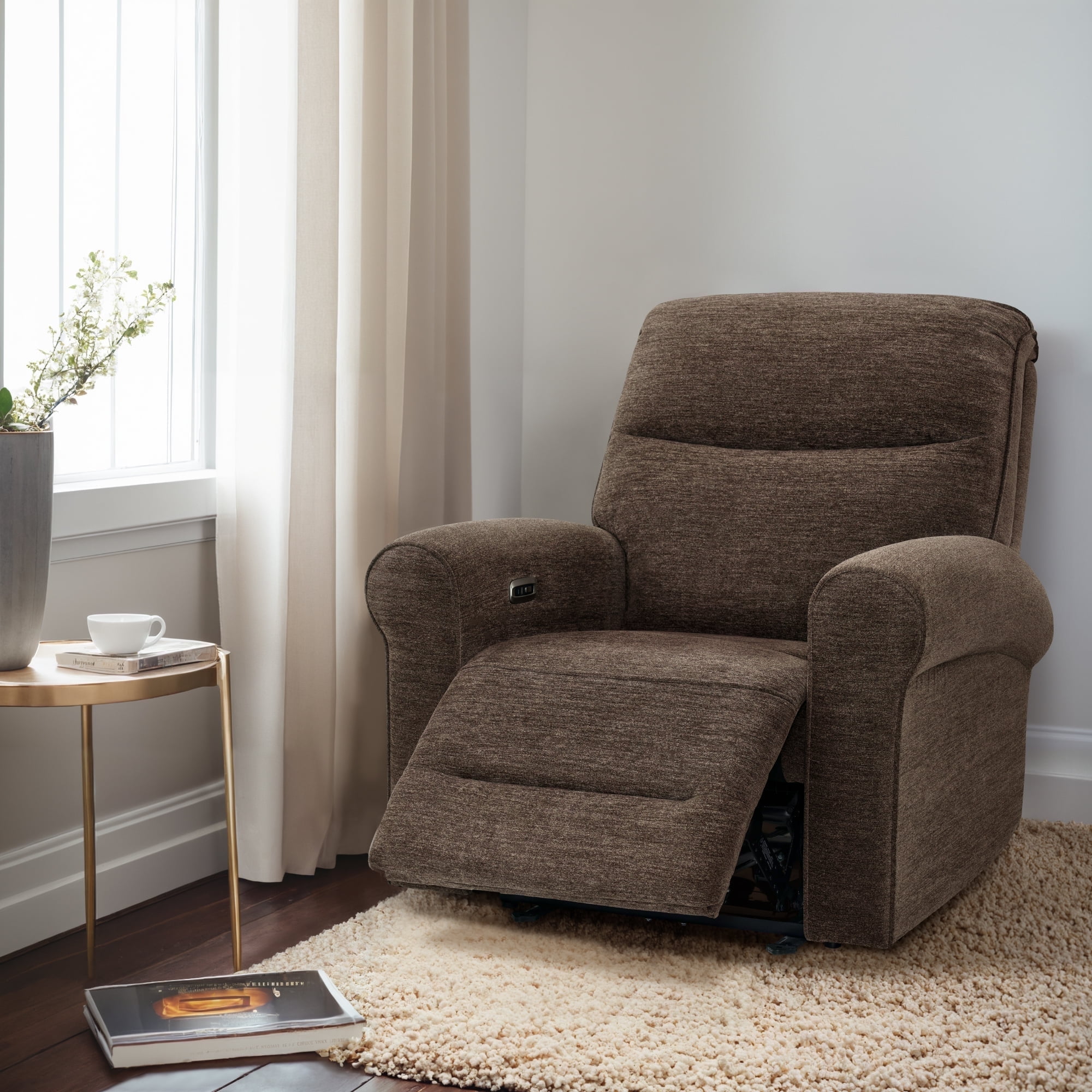 MCombo Wall Hugger Power Recliner Chair for Small Space RV Living