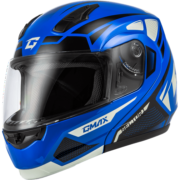 MD-04 SECTOR HELMET BLUE/BLACK SM