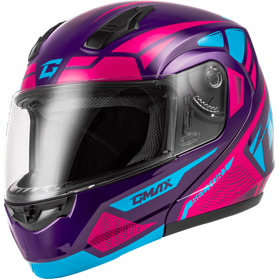 MD-04 SECTOR HELMET VIOLET/PINK SM