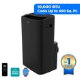 thumbnail image 1 of Midea 10,000 BTU Smart Portable Air Conditioner, New, Covers up to 450 Sq. ft., Black,, 1 of 10