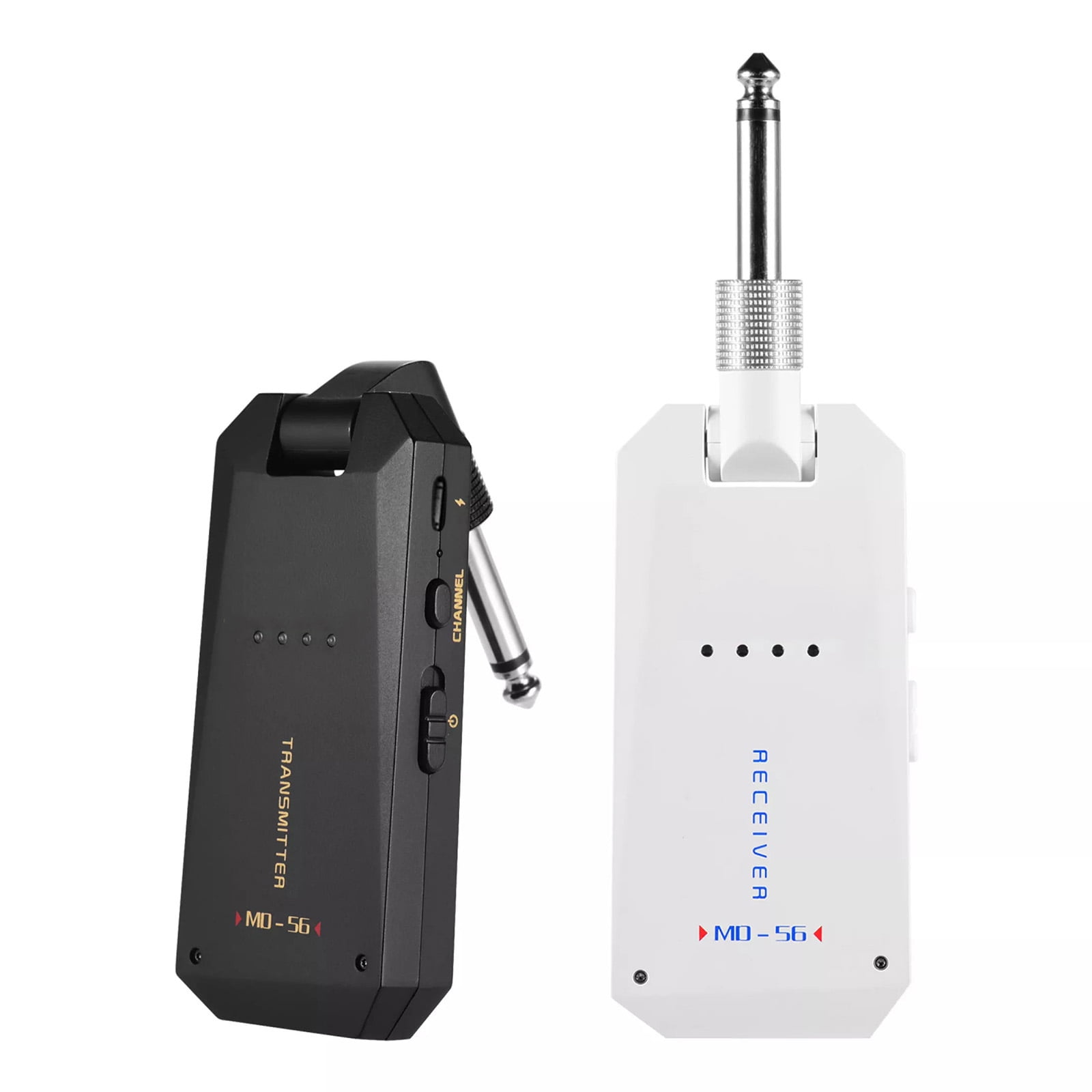 MD-5G Wireless Guitar System Rechargeable Audio Transmission and Receiver Ideal for Electric Bass Guitars