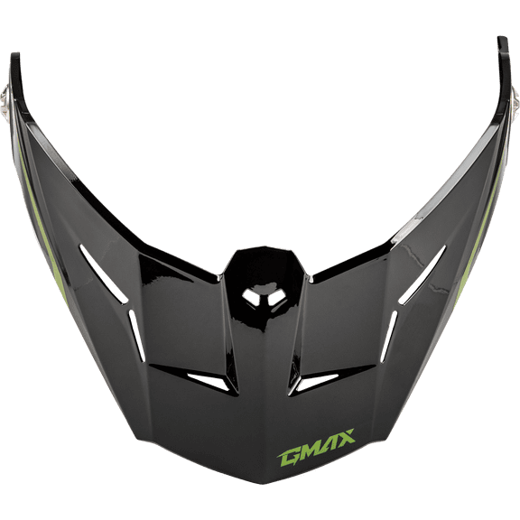 MD-74 VISOR W/SCREWS SPECTRE BLACK/GREEN