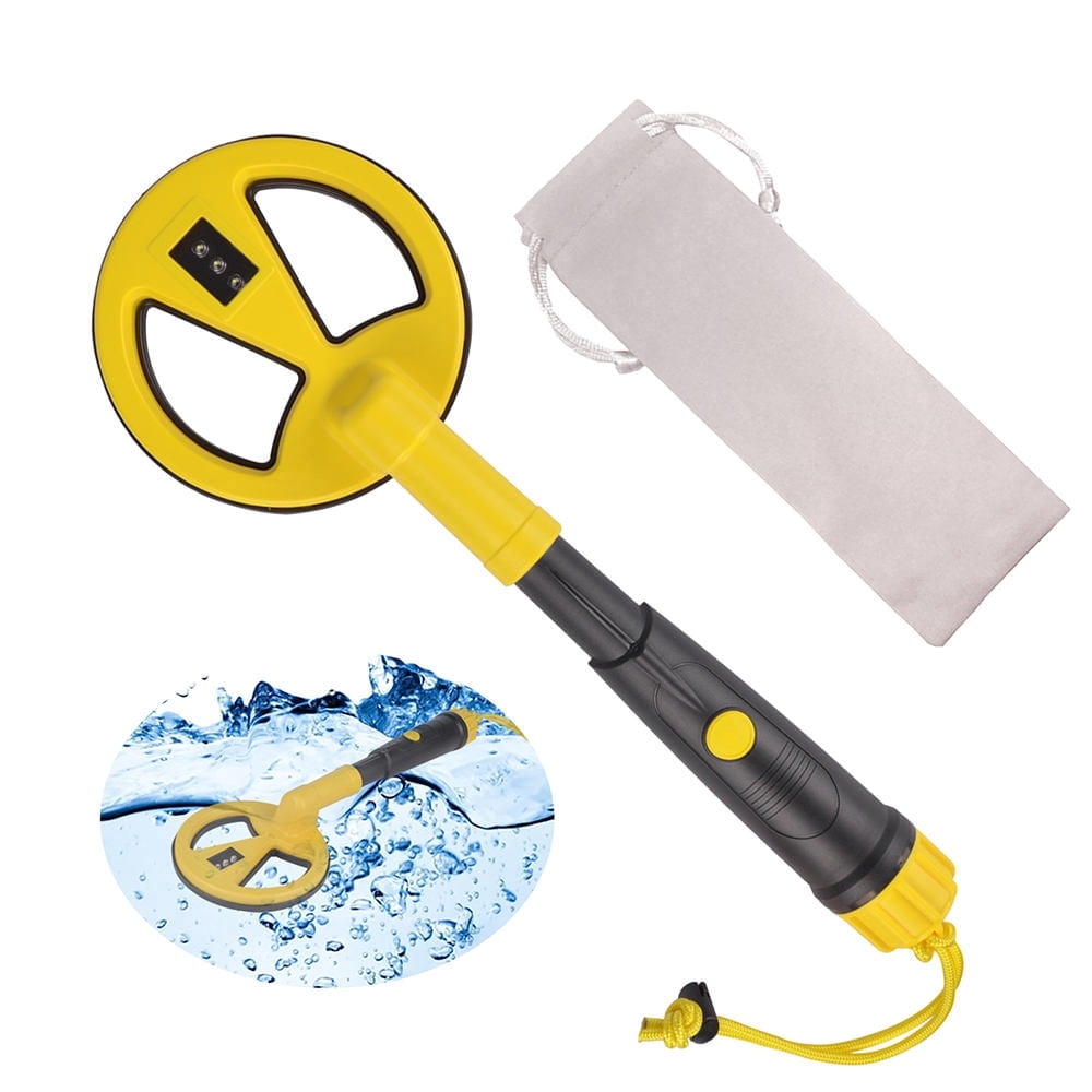 MD-790 IP68 Waterproof Underwater Metal Detector – Pulse Induction, 30ft Deep, LED & Vibration Alert, Handheld Treasure Finder for Diving, Beach, Lake, Ocean