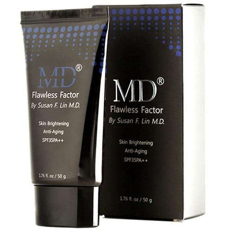 MD FORMULATIONS MD Flawless Factor BB Cream for Coverage, Skin Brightening & Anti-aging - 1.76 Fl Oz