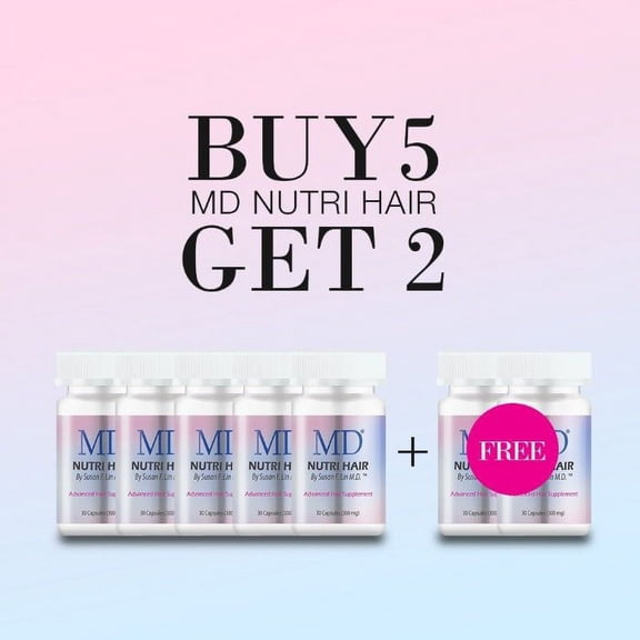 MD Nutri Hair Bonus Program Buy 5 Get 2 Bonus