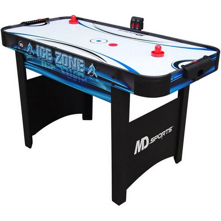 MD Sports 48 Light Up Air Hockey Table with Electronic Scoring