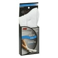 thumbnail image 1 of MD USA Seamless Toe-Wave-in Mesh Diabetic Crew Socks, White, Large (Pack of 2), 1 of 1