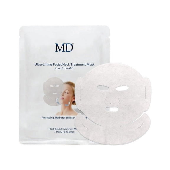 MD Ultra Lifting Facial Neck Treatment Mask - Anti-Aging - 1 sheet/46ml
