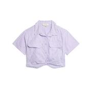 Jessica Simpson Girls Swiss Dot Fashion Top, Sizes 7-16
