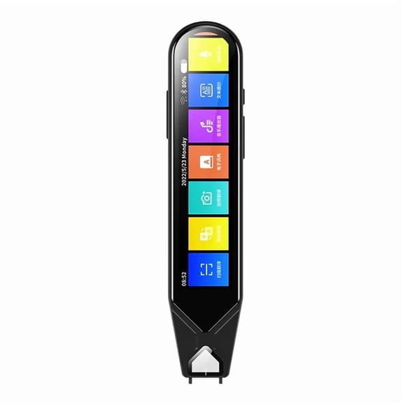 MD08 Smart Voice Translator 5.0inch Screen Dictionary Translation Pen Scanner Translator Multiple Languages for Learning