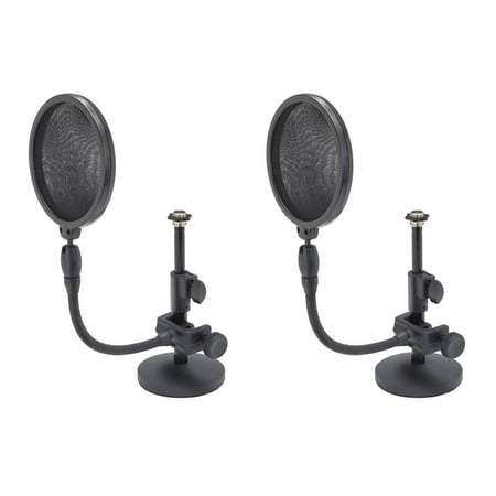 MD2/PS05 Bundle Desktop Microphone Stand and Pop Filter Package