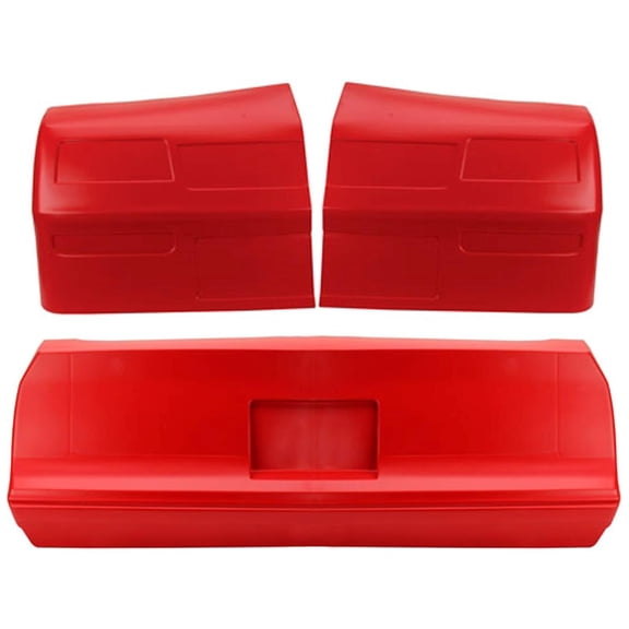 MD3 1981-88 Monte Carlo Stock Car Racing Nose/Bumper Kit, Red