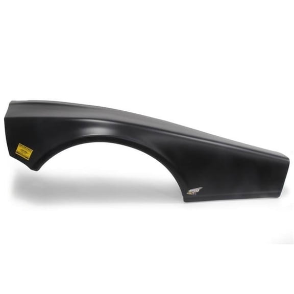 MD3 Plastic Half Driver Side Fender Fender, Black