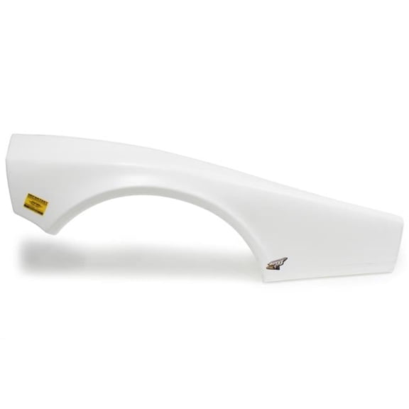 MD3 Plastic Half Driver Side Fender Fender, White
