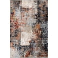 thumbnail image 1 of MDA Home Anna 5'x8' Abstract Transitional Fabric Area Rug in Cream/Gray, 1 of 6