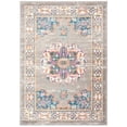 thumbnail image 1 of MDA Home Colores 5'x8' Medallion Transitional Fabric Area Rug in Gray/Multi, 1 of 7