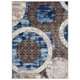 thumbnail image 1 of MDA Home Crystal 2'x3' Abstract Transitional Fabric Area Rug in Beige, 1 of 4