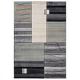 thumbnail image 1 of MDA Home Glamour Abstract Gray/Teal Polypropylene Area Rug - 8'7" x 11'11", 1 of 4