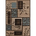 thumbnail image 1 of MDA Home Glamour Brown/Gray/Blue Polypropylene Area Rug - 5'2" X 7'5", 1 of 2
