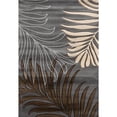 thumbnail image 1 of MDA Home Glamour Transitional Gray/Brown Polypropylene Area Rug - 3'9" x 5'9", 1 of 3
