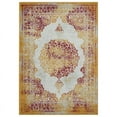 thumbnail image 1 of MDA Home Haven Yellow/Red Transitional Polypropylene Area Rug - 7'11" x 10'6", 1 of 5