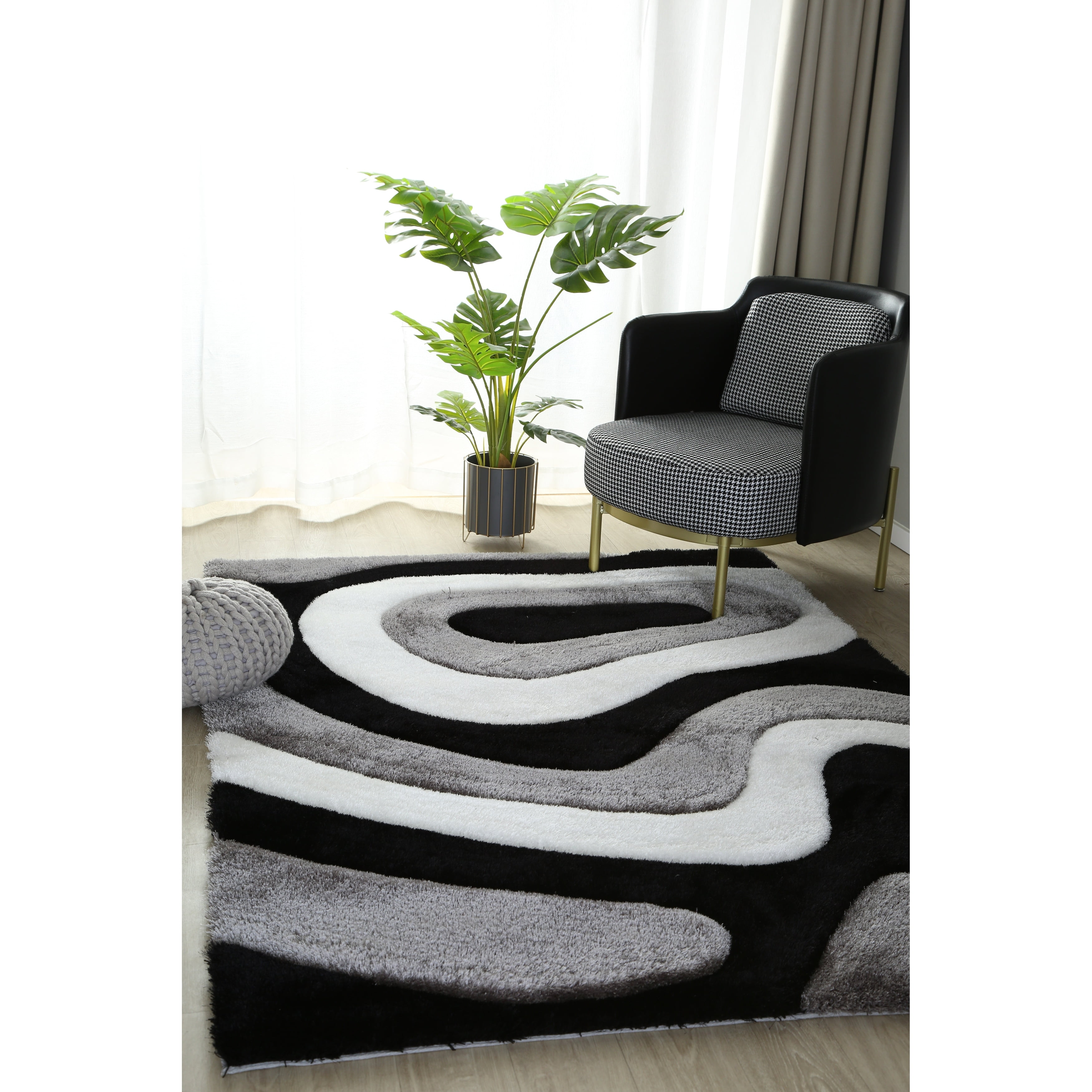 MDA Home Mateos Shag Abstract Designe...