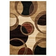 thumbnail image 1 of MDA Home Orelsi Brown Contemporary Polypropylene Area Rug - 9'6" x 13'10", 1 of 4