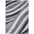 thumbnail image 1 of MDA Home Orelsi Gray Contemporary Polypropylene Area Rug - 5'2" x 7'5", 1 of 5