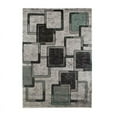 thumbnail image 1 of MDA Home Orelsi Gray Contemporary Polypropylene Area Rug - 6'9" x 9'6", 1 of 4