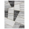 thumbnail image 1 of Brooklyn Collection Gray And Dark Gray 2'4" X 7'10" Runner Rugs BK0128, 1 of 7