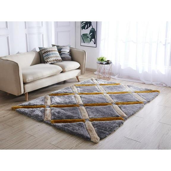 MDA RUGS MATEOS SHAG  MS18  5'  X  7'