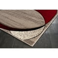 thumbnail image 1 of MDA Rug Imports Rhodes Collection Abstract Designed Area Rug Dark Red 2'8'' X 8'1'' 8' Runner Kitchen,Bedroom,Entryway Rectangle, 1 of 5