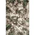 thumbnail image 1 of MDA Home Rhodes 6'9''x9'6'' Abstract Area Rug in White/Green, 1 of 5
