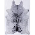thumbnail image 1 of MDA Home Rio White/Black/Silver Printed Microfiber Area Rug - 6'2" x 8', 1 of 6