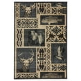 thumbnail image 1 of MDA Home Wild Life Gray Polypropylene Area Rug - 2'1'' x 3'3'', 1 of 5