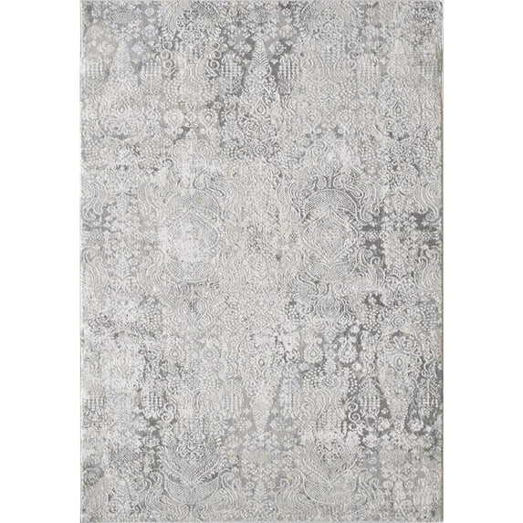 MDA Home Angel Cream/Beige Polypropylene Area Rug - 2'1" X 3'3"