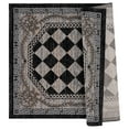 thumbnail image 1 of MDA Rug Imports Glamour Collection Polypropylene Area Rug Black/Beige 2'1'' X 3'3'' 2' x 3' Rectangle, 1 of 5