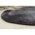 thumbnail image 1 of MDA Rug Imports Hearts Collection Hand Woven Shag Area Rug - 24" x 24" Dark Grey, 1 of 5