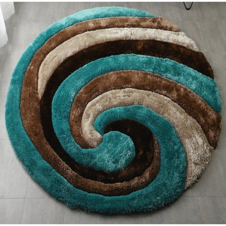 MDA RUGS MATEOS SHAG MS19   7' X 7'