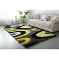 thumbnail image 1 of MDA Rug Imports Mateos Shag Yellow/Grey Contemporary Area Rug 2'3" x 8' 8' Runner Rectangle, 1 of 5