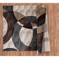 thumbnail image 1 of MDA Rug Imports Orelsi Brown/Grey Polyester Area Rug 9'6'' X 13'10'' 10' x 14' Rectangle, 1 of 5