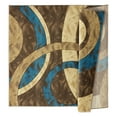 thumbnail image 1 of MDA Rug Imports Orelsi Collection Abstract Area Rug Beige/Blue 6'9" x 9'6" Geometric,Abstract Stain Resistant 7' x 9' Accent,Indoor Entryway,Living, 1 of 4
