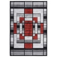 thumbnail image 1 of MDA Rug Imports Orelsi Collection Abstract Area Rug Grey/Beige 2'1" x 3'3" Abstract,Border N/A 2' x 3' Indoor,Accent Living Room,Bedroom,Dining Room, 1 of 6