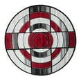 thumbnail image 1 of Orelsi Collection Polypropylene Gray And Brown 8'1" X 8'1" Area Rugs OR15888, 1 of 5