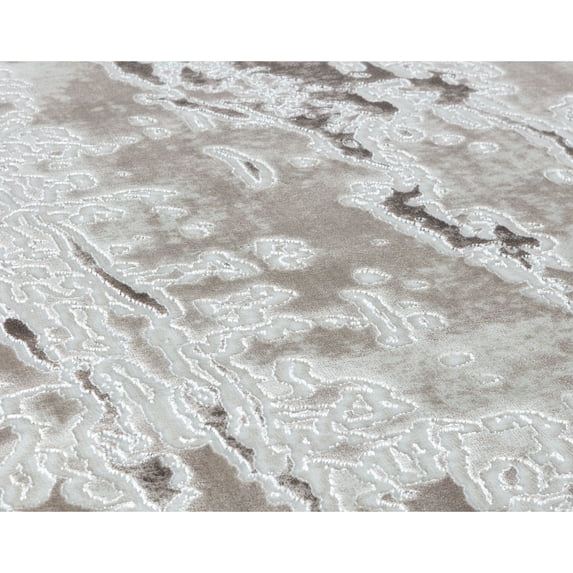 MDA Rug Imports Petra Collection Brown/Beige Abstract Area Rug 8'1'' X 10'5'' 8' x 10' Indoor,Accent Rectangle