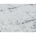 thumbnail image 1 of MDA Rug Imports Petra Collection Grey/White Abstract Area Rug 3'9'' X 5'9'' 4' x 6' Indoor,Accent, 1 of 5